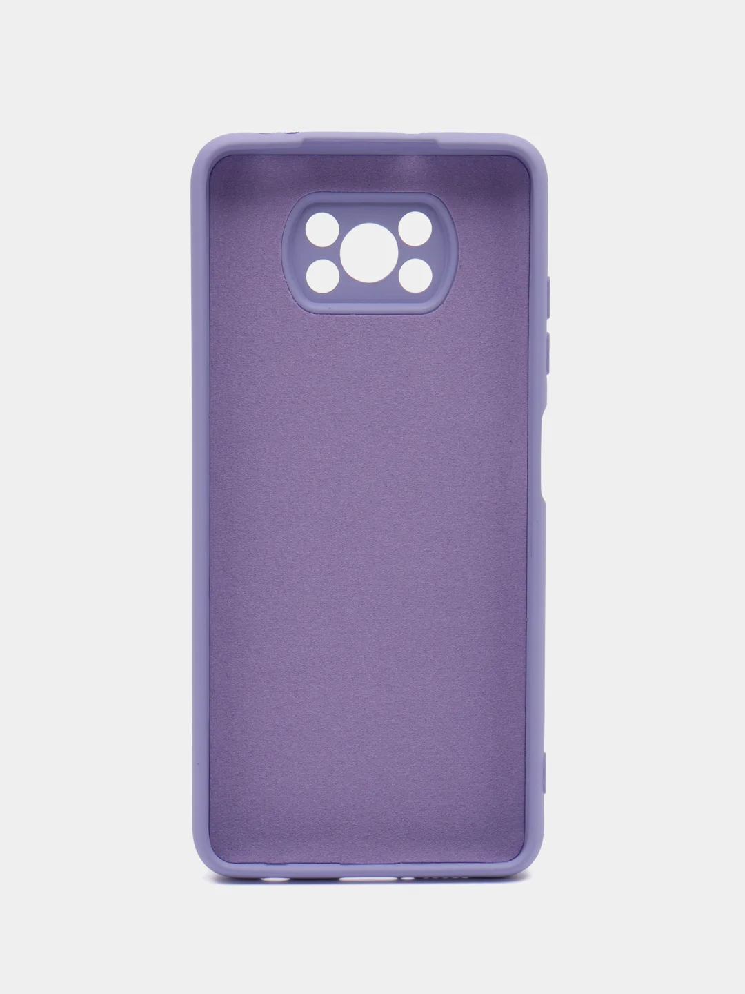 Лавандовый чехол для Xiaomi Poco X3 NFS / Poco X3 Pro (Сяоми Поко Х3 НФС / Икс 3 Про), Silicone Case