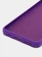 Фиолетовый силиконовый чехол для Tecno Camon 19 Neo (Техно Камон 19 Нео), Silicone Cover с мягкой подкладкой