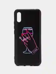 Голубой чехол для Xiaomi Redmi 9A, с принтом, с рисунком, Сяоми Редми 9А