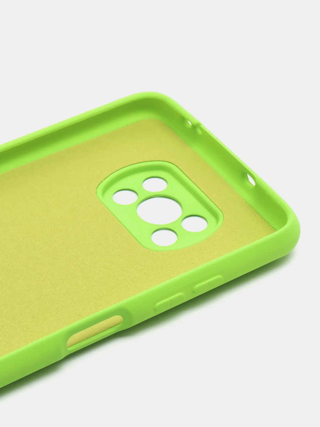 Лайм чехол для Xiaomi Poco X3 NFS / Poco X3 Pro (Сяоми Поко Х3 НФС / Икс 3 Про), Silicone Case