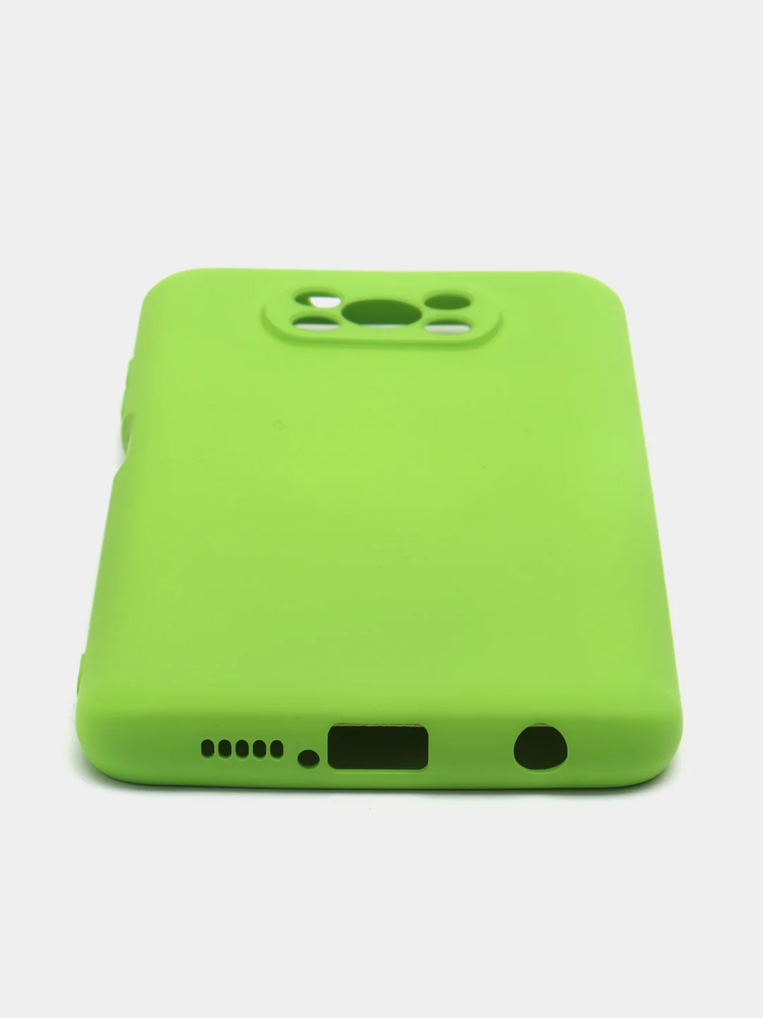 Лайм чехол для Xiaomi Poco X3 NFS / Poco X3 Pro (Сяоми Поко Х3 НФС / Икс 3 Про), Silicone Case