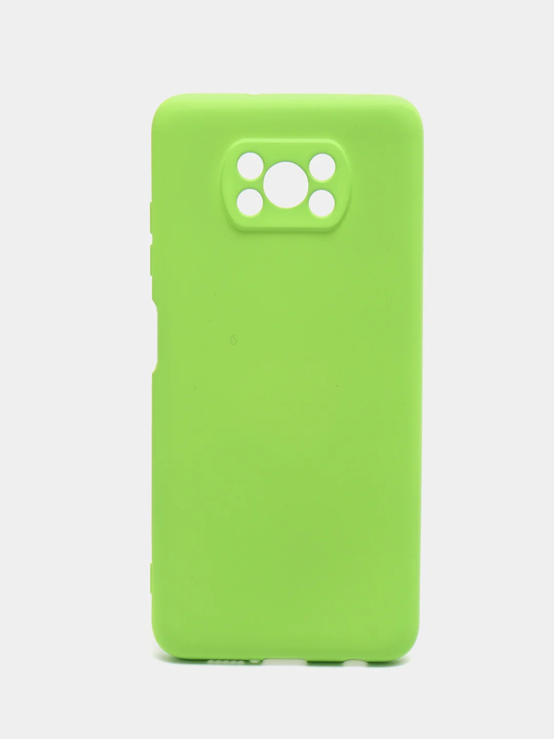 Лайм чехол для Xiaomi Poco X3 NFS / Poco X3 Pro (Сяоми Поко Х3 НФС / Икс 3 Про), Silicone Case
