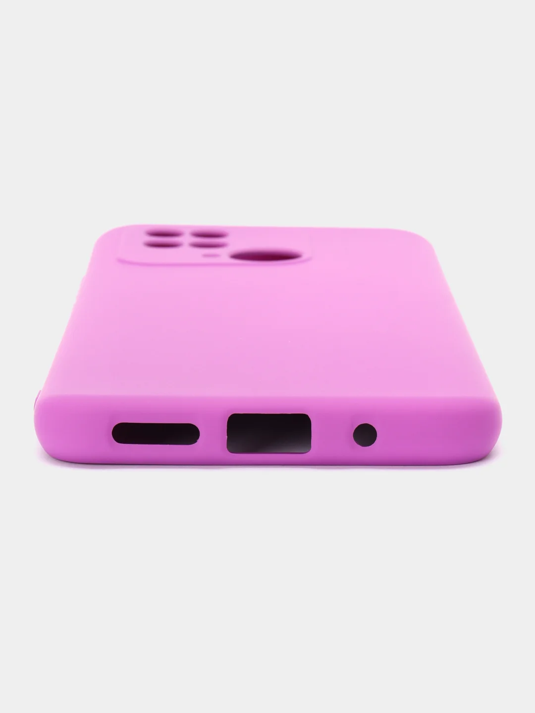 Пурпурный чехол для Xiaomi Redmi 10C / Poco C40 (Сяоми Редми 10С / Поко С40), с мягкой подкладкой
