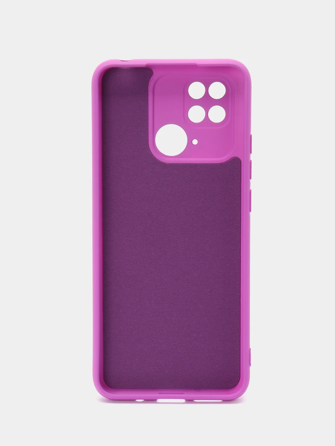 Пурпурный чехол для Xiaomi Redmi 10C / Poco C40 (Сяоми Редми 10С / Поко С40), с мягкой подкладкой