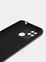 Черный чехол для Xiaomi Redmi 10C / Poco C40 (Сяоми Редми 10С / Поко С40), с мягкой подкладкой