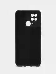 Черный чехол для Xiaomi Redmi 10C / Poco C40 (Сяоми Редми 10С / Поко С40), с мягкой подкладкой