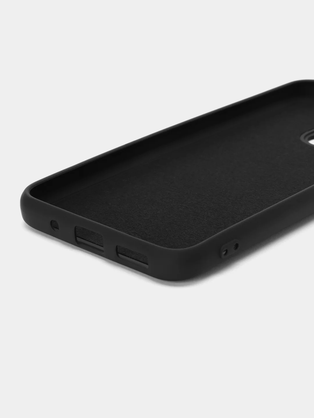 Черный чехол для Xiaomi Redmi 12C / Poco C55 (Сяоми Редми 12С/Поко С65), Silicone Case