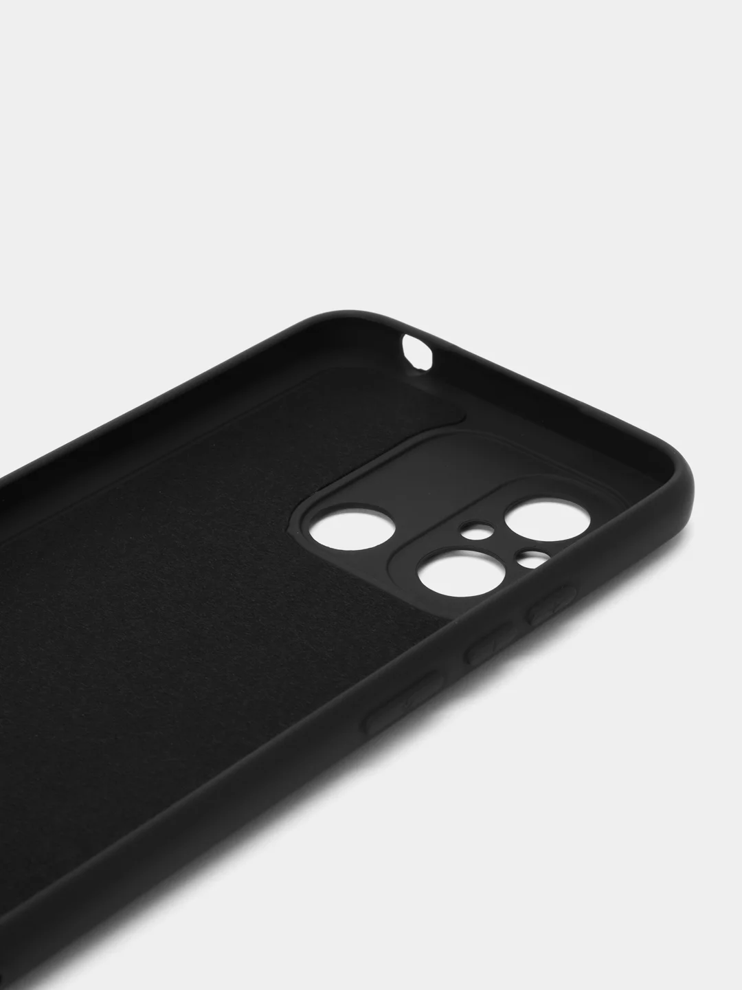Черный чехол для Xiaomi Redmi 12C / Poco C55 (Сяоми Редми 12С/Поко С65), Silicone Case