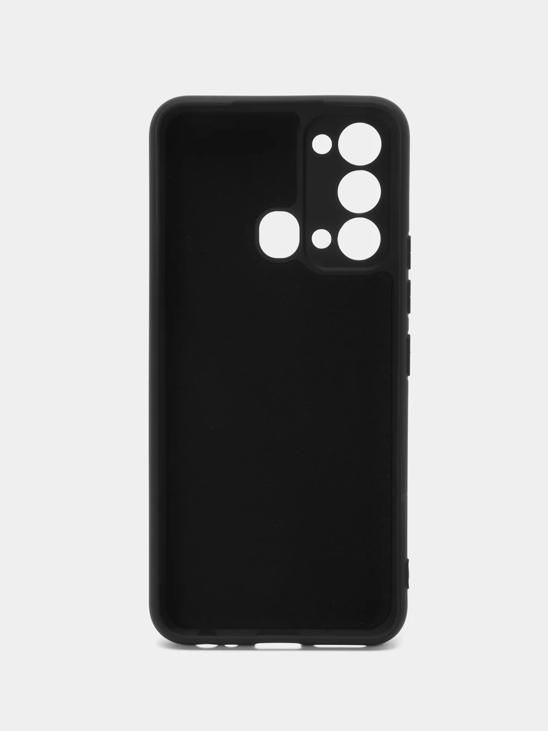 Черный чехол для Itel Vision 3 (Ител Вижен 3), c мягкой подкладкой