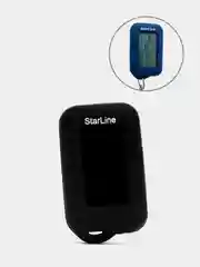 Черный чехол для брелока сигнализации Starline E90, силиконовый