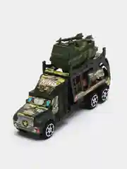 Грузовик Военный автовоз с техникой