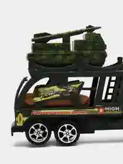 Грузовик Военный автовоз с техникой