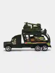 Грузовик Военный автовоз с техникой