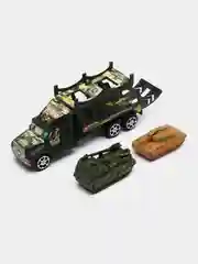 Грузовик Военный автовоз с техникой