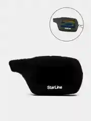 Черный чехол для брелка сигнализации Starline B9, A91, A61, B6, силиконовый