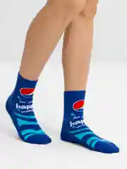 Синий носки унисекс Носки женские яркие