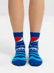 Синий носки унисекс Носки женские яркие