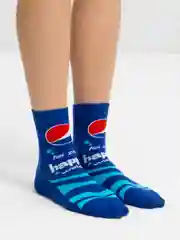Синий носки унисекс Носки женские яркие