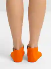 Оранжевый носки женские короткие цветные, яркие