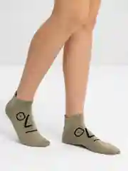 Оливковый носки унисекс