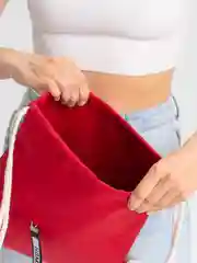 Красный cумка мешок для второй обуви, спортивной формы