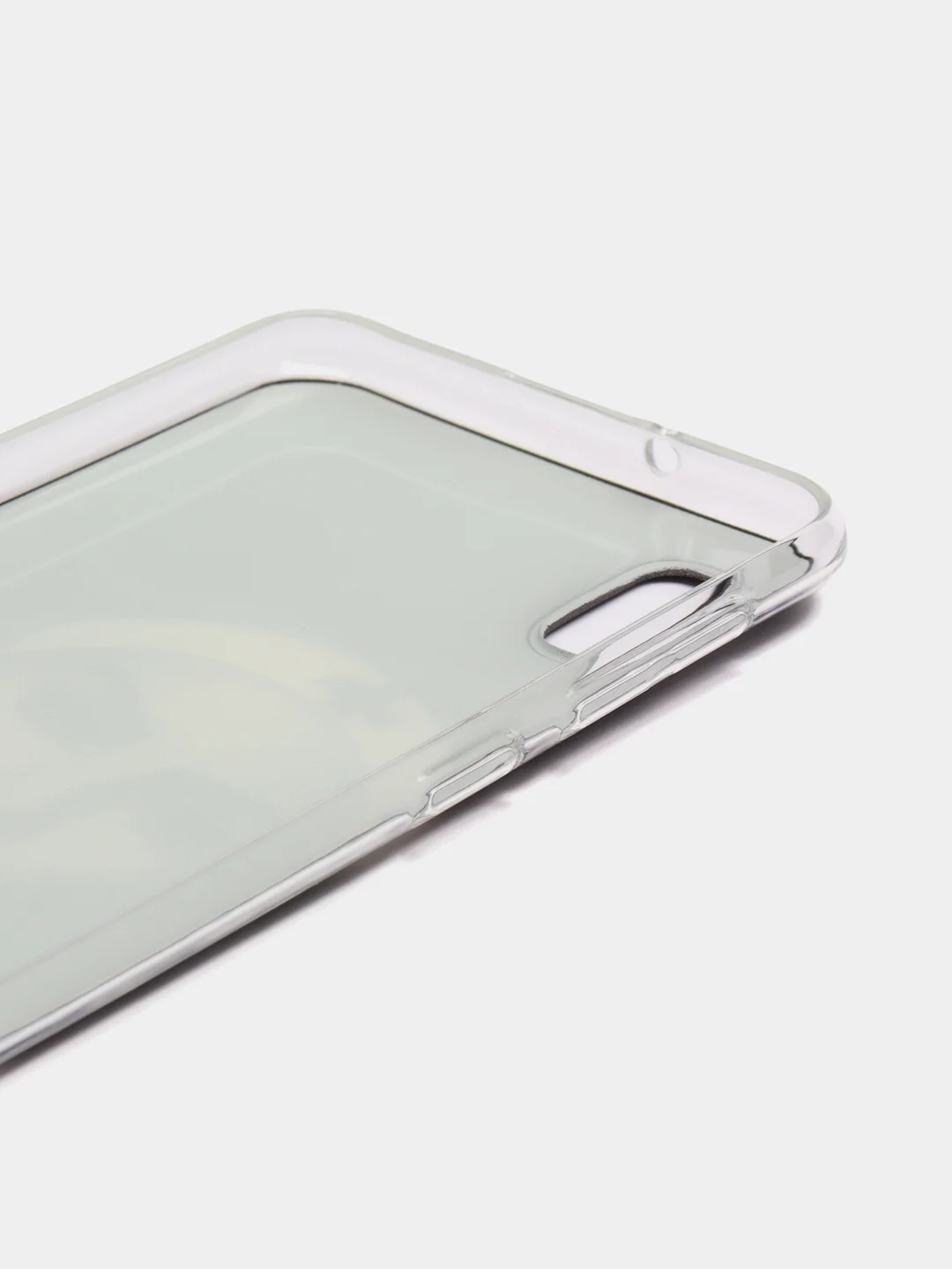 Бронзовый силиконовый чехол на Samsung Galaxy A10 / Самсунг А10 прозрачный с рисунком, защита камеры