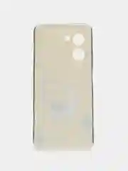 Горчичный силиконовый чехол на Realme C33 / Реалми С33 прозрачный, с рисунком, защита камеры