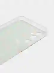 Светло-оранжевый чехол на Tecno Pova Neo 2 / Текно Пова Нео 2 прозрачный, с рисунком, защита камеры