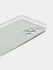 Серый меланж чехол на Samsung Galaxy A33 5G / Галакси А33 5G прозрачный, с рисунком, защита камеры