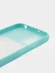 Бирюзовый чехол с защитой камеры iPhone 7+, 8+, XS, XR, 11 Pro, Max, Xiaomi Redmi 9A, 9 Note, 9T, Mi Lite