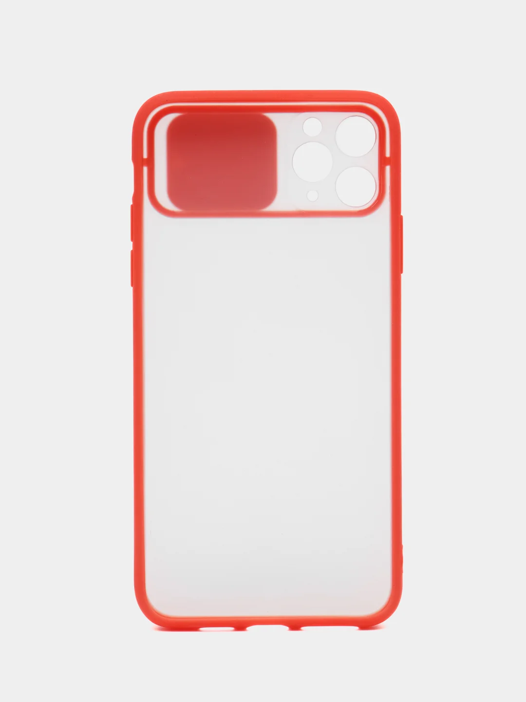 Красный чехол с защитой камеры iPhone 7+, 8+, XS, XR, 11 Pro, Max, Xiaomi Redmi 9A, 9 Note, 9T, Mi Lite
