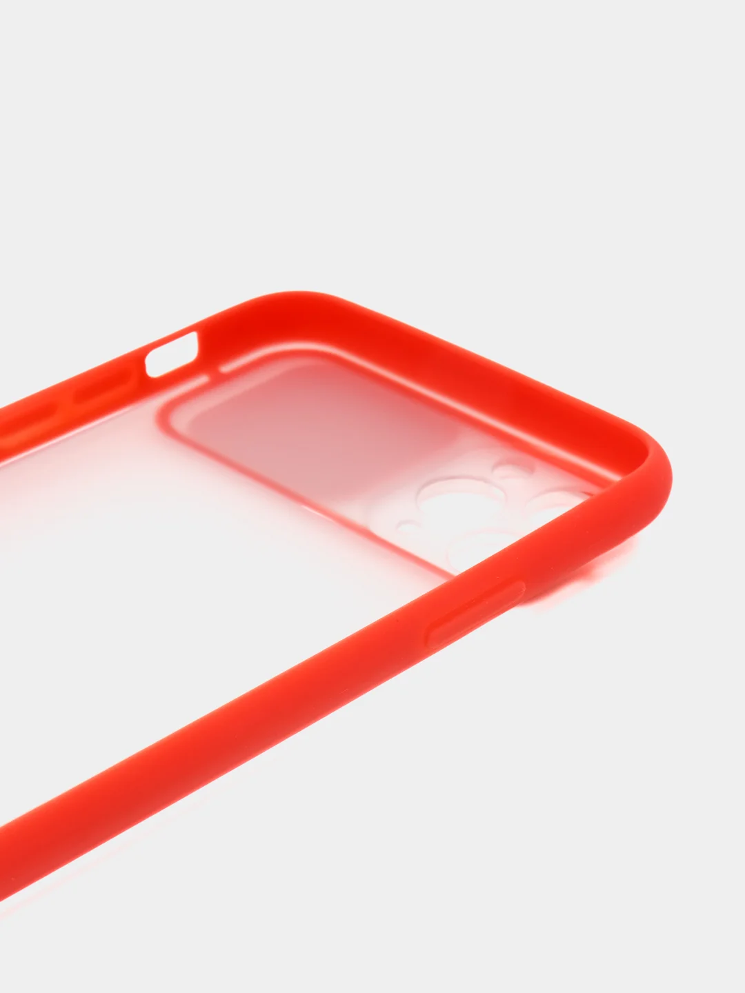 Красный чехол с защитой камеры iPhone 7+, 8+, XS, XR, 11 Pro, Max, Xiaomi Redmi 9A, 9 Note, 9T, Mi Lite