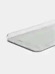 Синий меланж чехол силиконовый на Samsung Galaxy A23 / Самсунг А23 прозрачный с рисунком, защита камеры