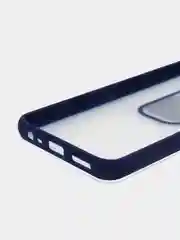Синий чехол с защитой камеры iPhone 7+, 8+, XS, XR, 11 Pro, Max, Xiaomi Redmi 9A, 9 Note, 9T, Mi Lite