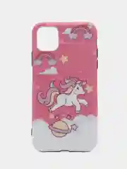 Коралловый меланж силиконовый чехол с рисунком iPhone 11 Pro Max, XS, XR