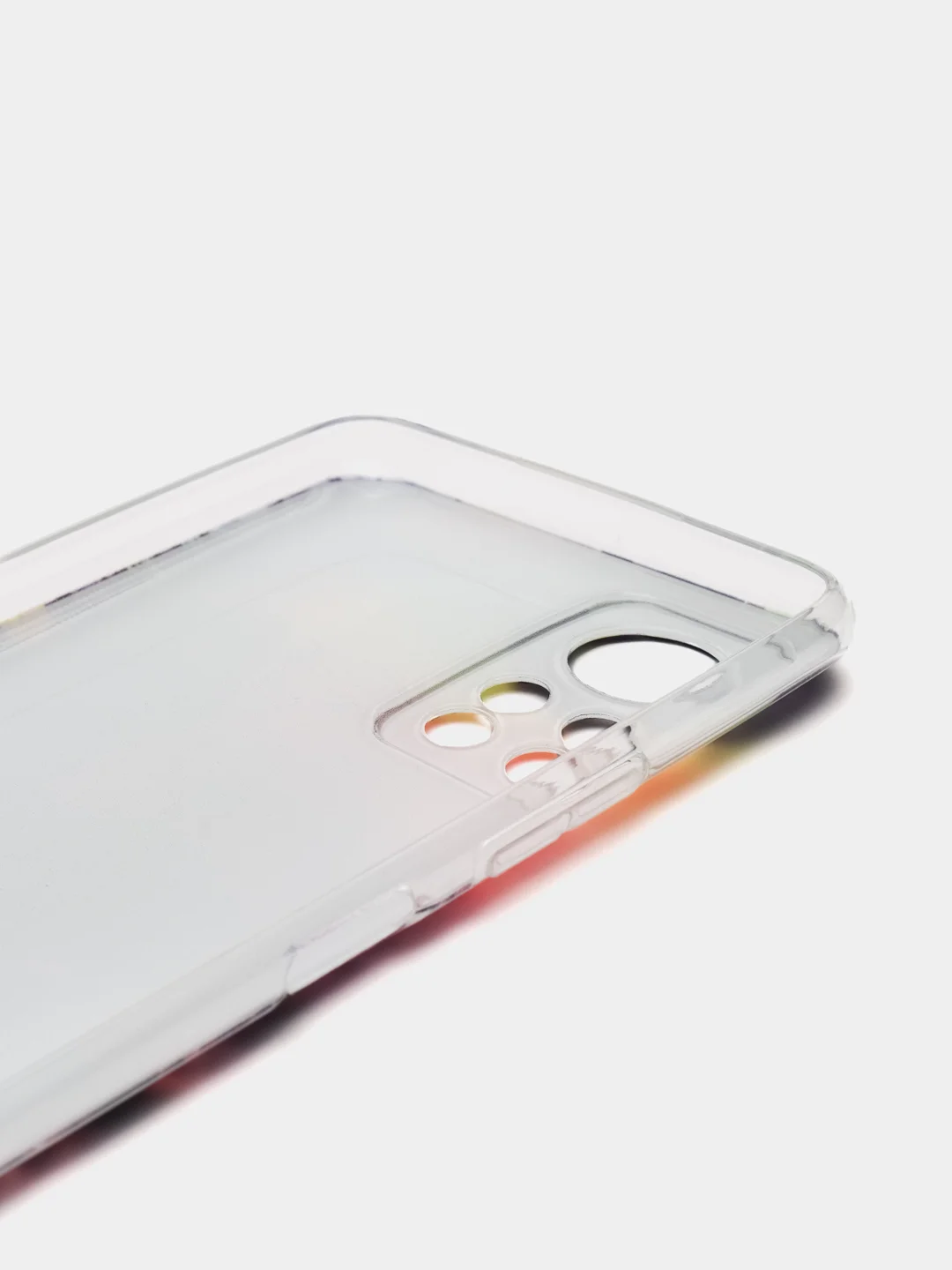 Пурпурный силиконовый чехол на Infinix HOT 11S NFC / Инфиникс Хот 11S NFC прозрачный, с рисунком