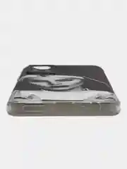 Бронзовый силиконовый чехол на Infinix HOT 11S NFC / Инфиникс Хот 11S NFC прозрачный, с рисунком