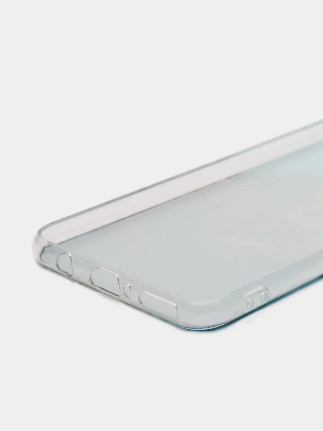 Светло-коричневый чехол на Huawei P30 Lite/Honor 20S/20 Lite 2020 / Хонор 20 Lite прозрачный, с рисунком
