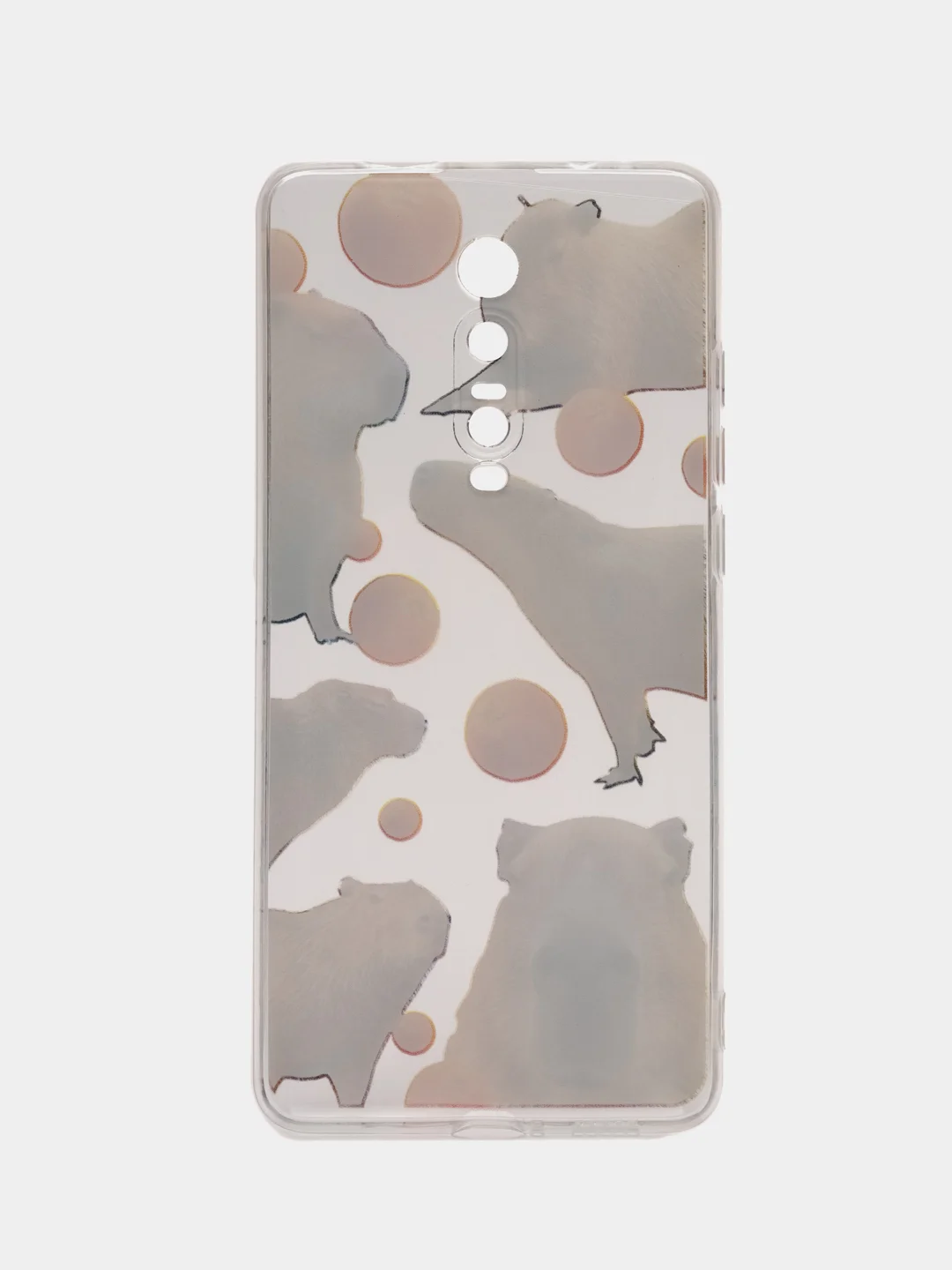 Терракотовый чехол на Xiaomi Redmi K20/K20 Pro/Mi 9T/Mi 9T Pro / Сяоми Редми К20 прозрачный, с рисунком