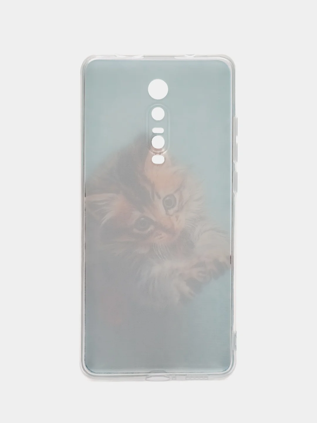 Светло-коричневый чехол на Xiaomi Redmi K20/K20 Pro/Mi 9T/Mi 9T Pro / Сяоми Редми К20 прозрачный, с рисунком