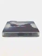Синий меланж силиконовый чехол на Realme C33 / Реалми С33 прозрачный, с рисунком, защита камеры