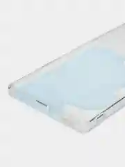 Лазурный силиконовый чехол на Honor 70 / Хонор 70 прозрачный, с рисунком, защита камеры
