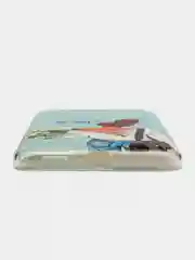 Тёмно-серый чехол на Xiaomi Redmi K20/K20 Pro/Mi 9T/Mi 9T Pro / Сяоми Редми К20 прозрачный, с рисунком