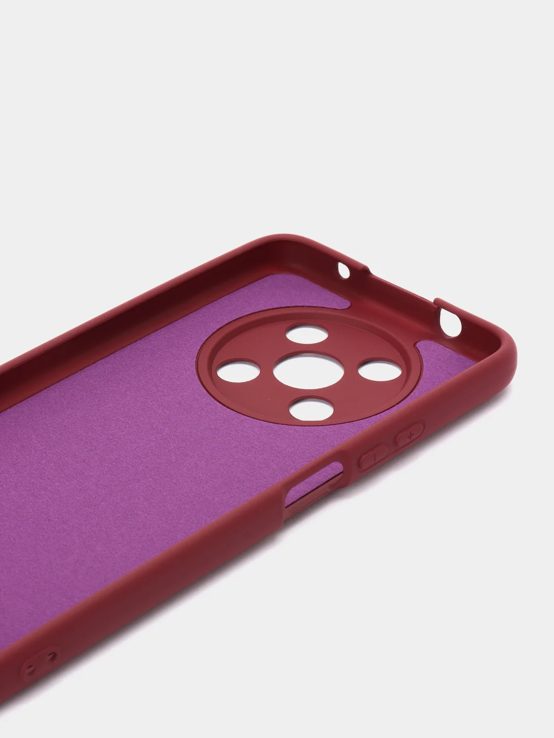 Тёмно-бордовый чехол для HUAWEI nova Y90 (Хуавей Нова у90), Silicone Case