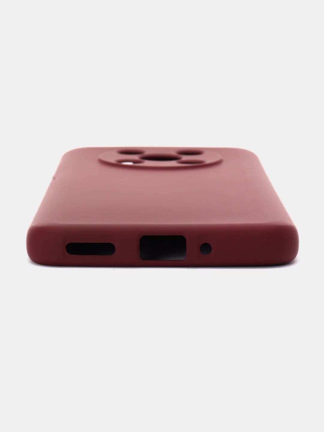 Тёмно-бордовый чехол для HUAWEI nova Y90 (Хуавей Нова у90), Silicone Case