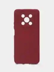 Тёмно-бордовый чехол для HUAWEI nova Y90 (Хуавей Нова у90), Silicone Case