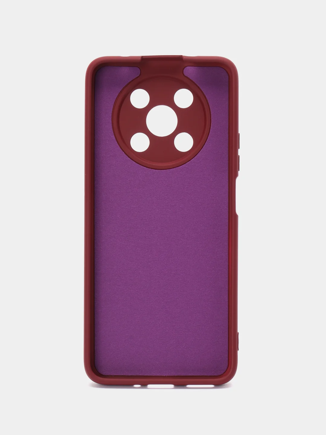 Тёмно-бордовый чехол для HUAWEI nova Y90 (Хуавей Нова у90), Silicone Case