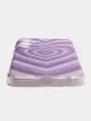 Лавандовый чехол на Tecno Pova Neo 2 / Текно Пова Нео 2 прозрачный, с рисунком, защита камеры