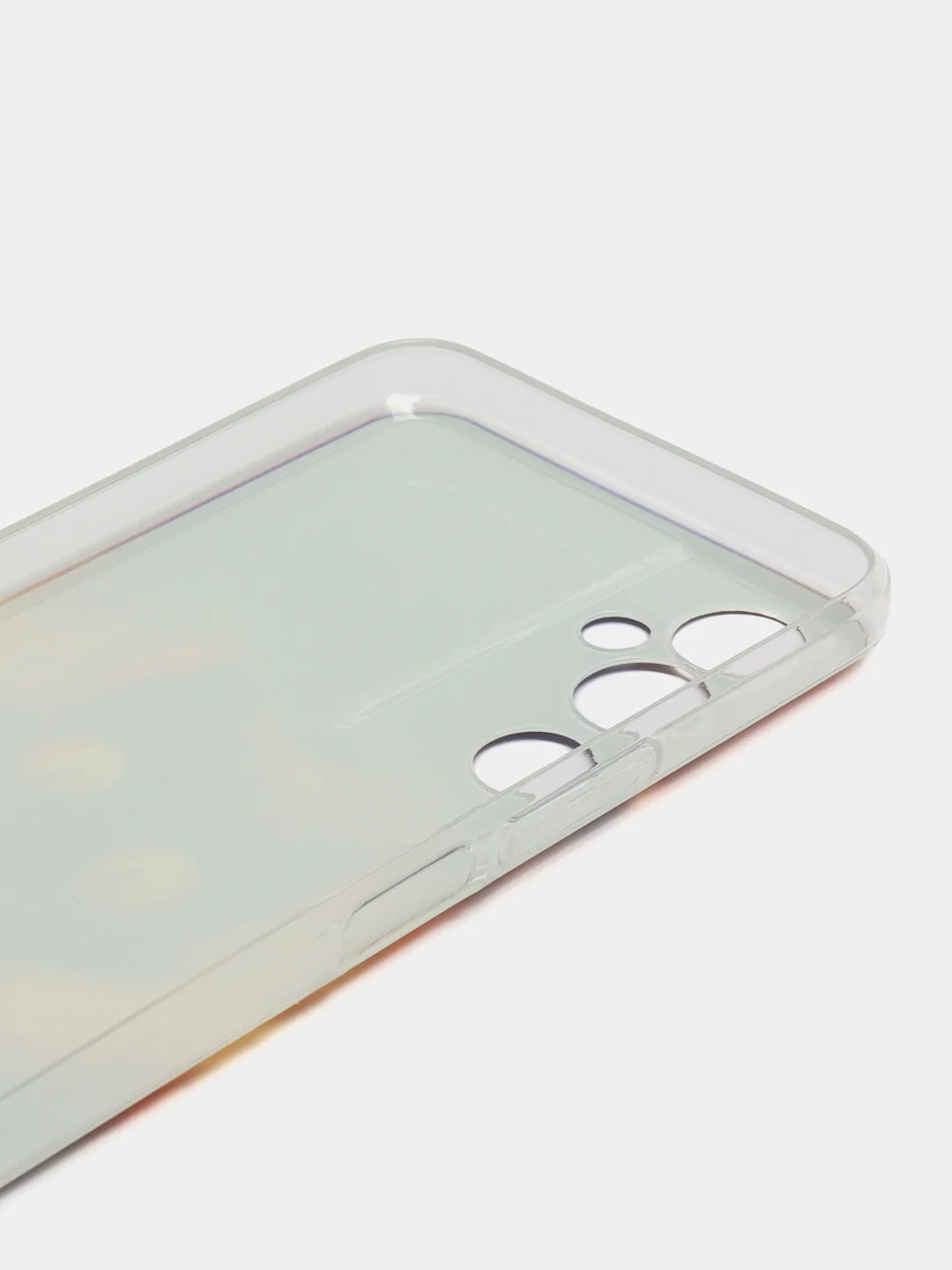 Индиго чехол на Tecno Pova Neo 2 / Текно Пова Нео 2 прозрачный, с рисунком, защита камеры