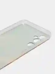 Индиго чехол на Tecno Pova Neo 2 / Текно Пова Нео 2 прозрачный, с рисунком, защита камеры